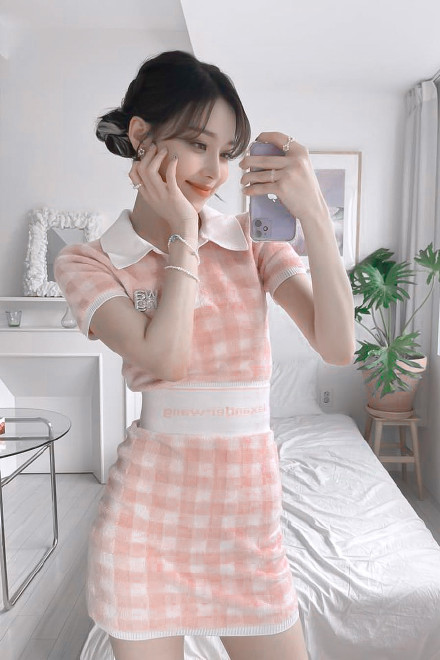 甜美女孩金玟庭微信头像