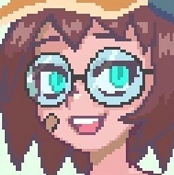 一组像素风格插画姐妹微信头像