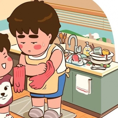 动漫可爱卡通情侣微信头像