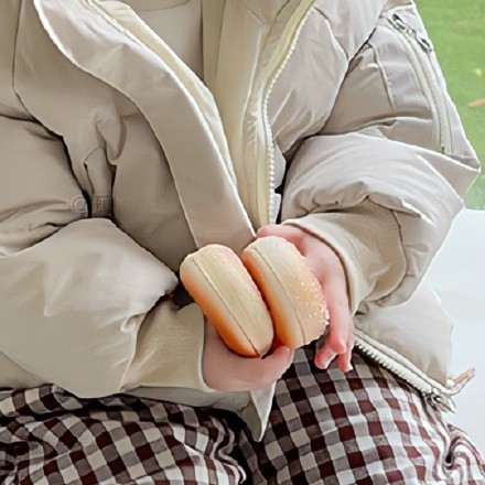 冬季可爱丸子妹情侣微信头像