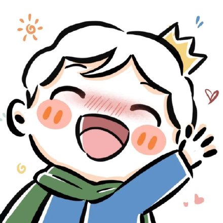 手绘《国王排名》超可爱的波吉微信头像