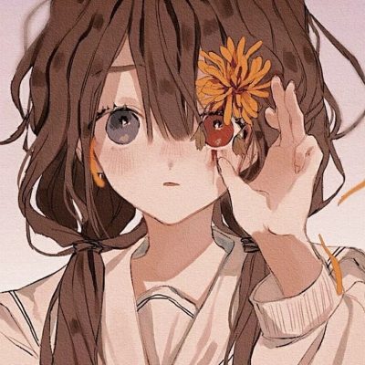 小清新唯美的女生动漫卡通头像