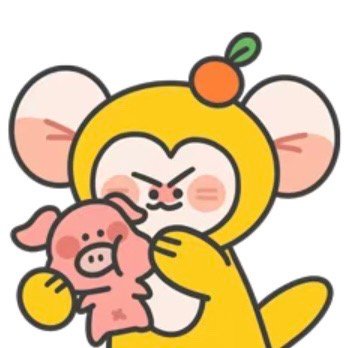 圆脸猴手绘微信表情包