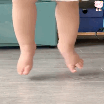 可爱小脚丫微信表情包