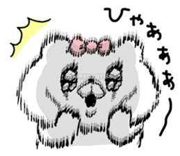 可爱的蝴蝶结熊熊微信表情包