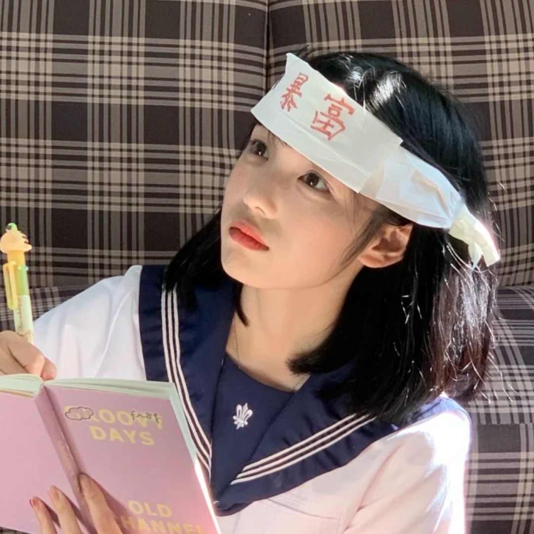 甜美女孩吴抒洋暴富微信头像