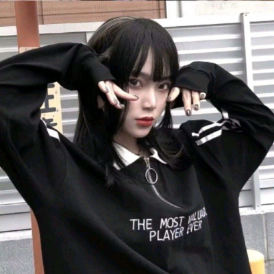 ins风高冷魅力惊艳女生微信头像