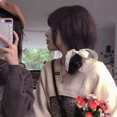 一左一右配对闺蜜微信头像