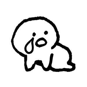 简笔画可爱小人微信头像