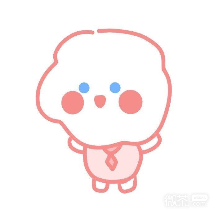可爱卡通风手绘微信头像