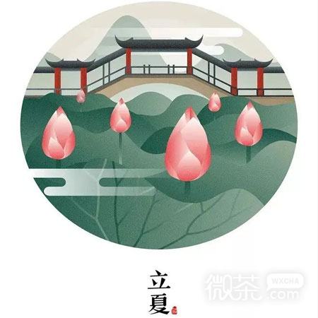 立夏好看的微信素材图片