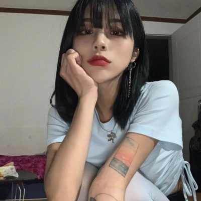 ins治愈系女生微信头像