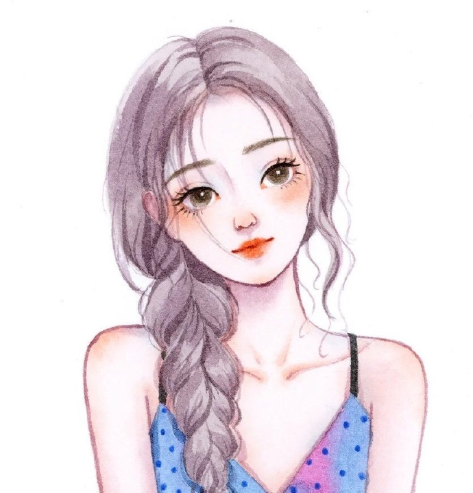 Q版真人手工彩绘个性微信头像