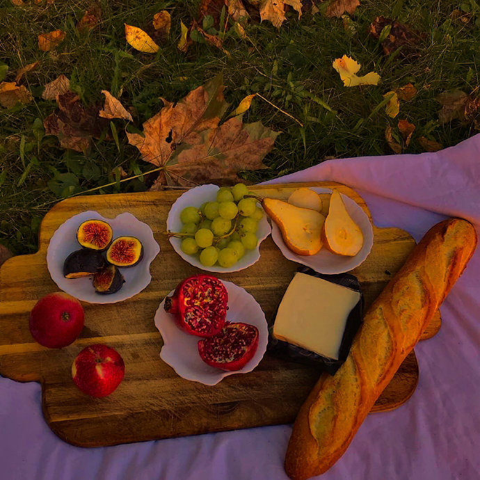 夏日郊游好看的聊天背景图