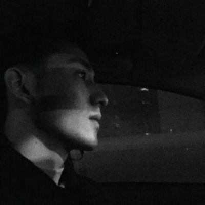 侧脸杀男生头像