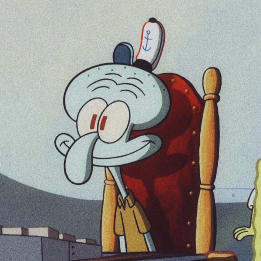 《海绵宝宝》章鱼哥微信头像