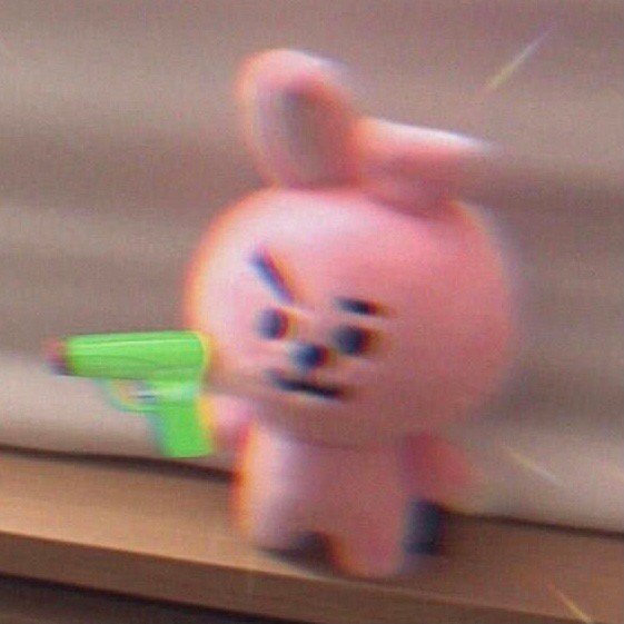 高糊的可爱卡通微信头像