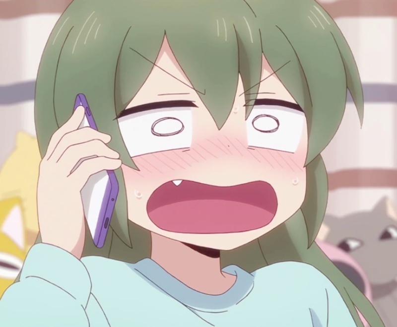 《关于前辈烦人的事！》五十岚双叶可爱微信头像