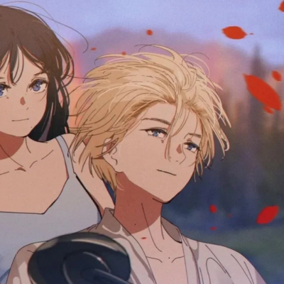 很浪漫的二次元情侣头像