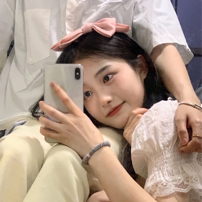 可爱软萌的女孩微信头像