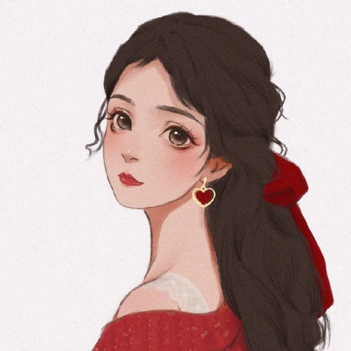 手绘唯美个性的微信头像