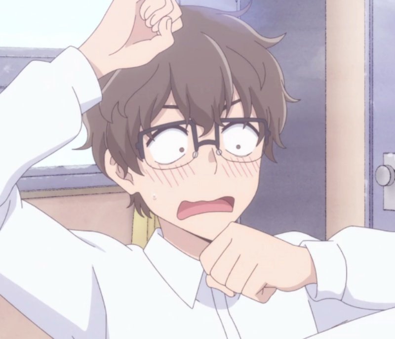 《不要欺负我，长瀞同学》情侣微信头像