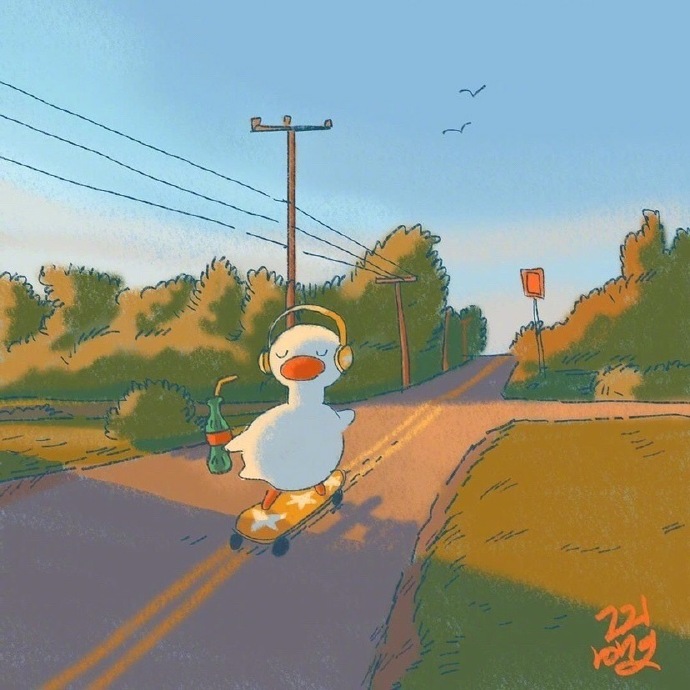 动画卡通可爱微信聊天背景图