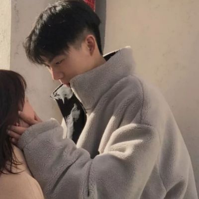 低调小众真人情侣头像