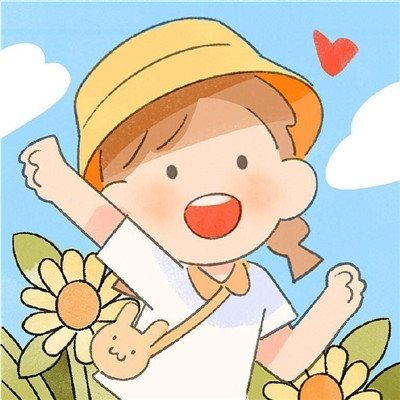 夏日治愈的卡通动漫微信头像