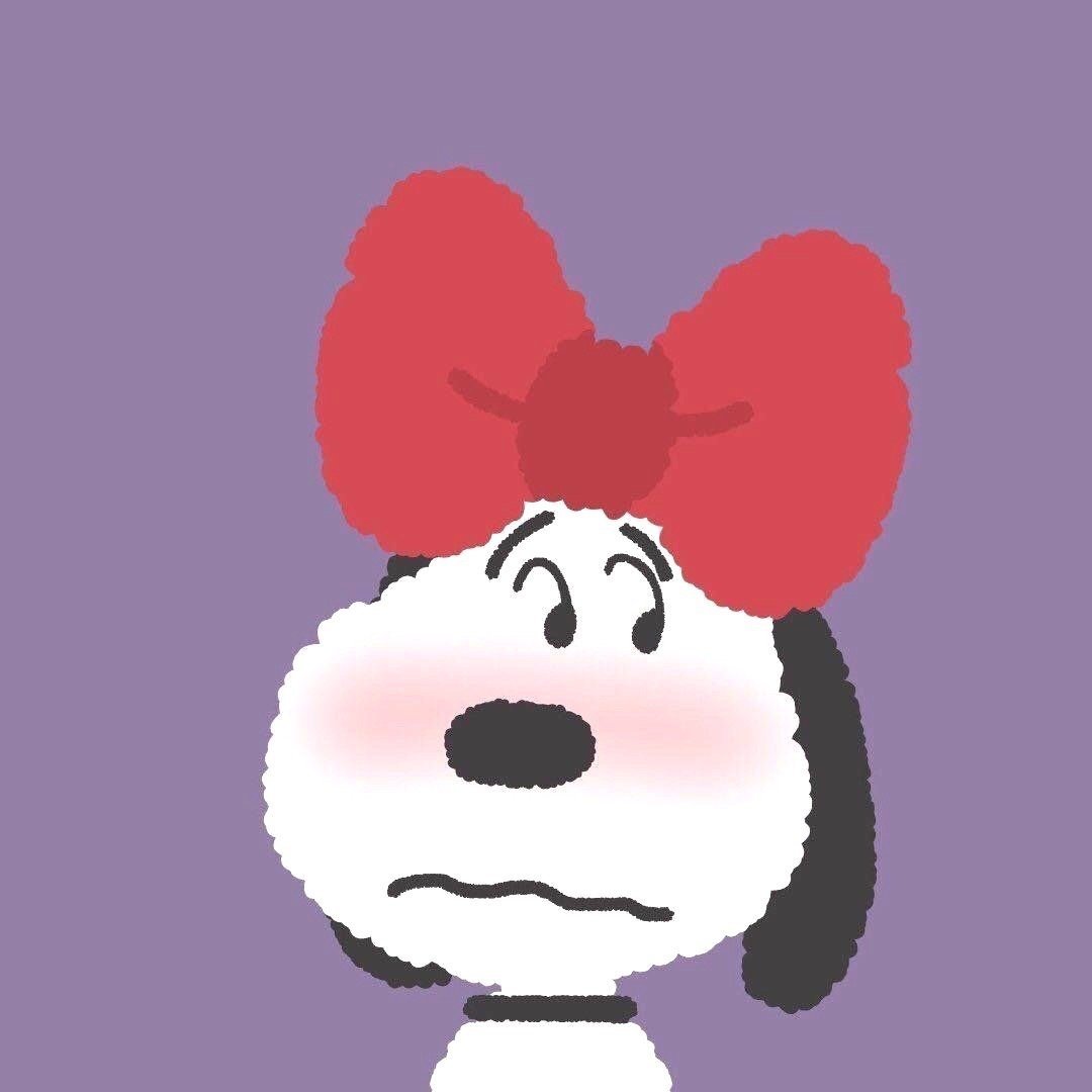 手绘史诺比可爱微信头像