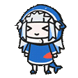 可爱的鲨鱼女孩Gawr Gura微信表情包