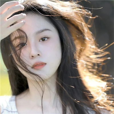 温柔系的女头真人头像